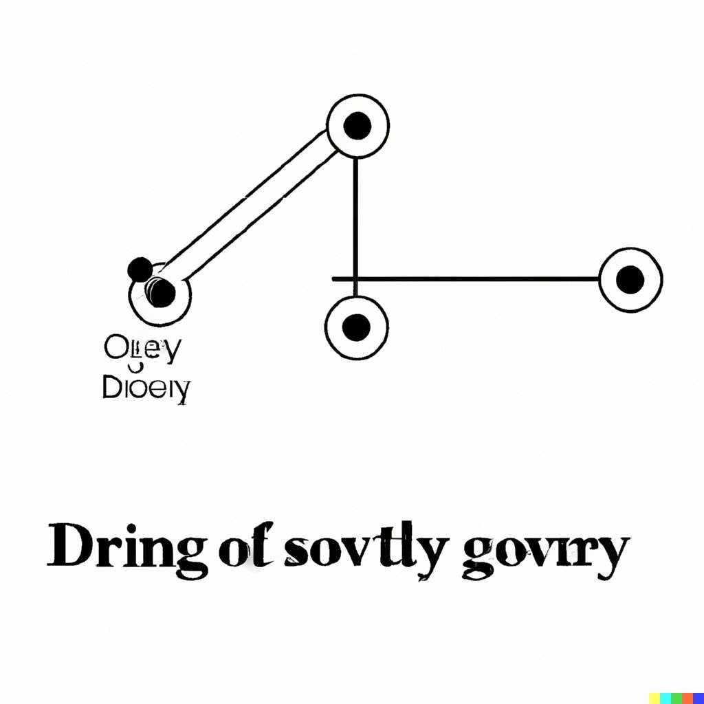 the discovery of gravity, drawing, schematic